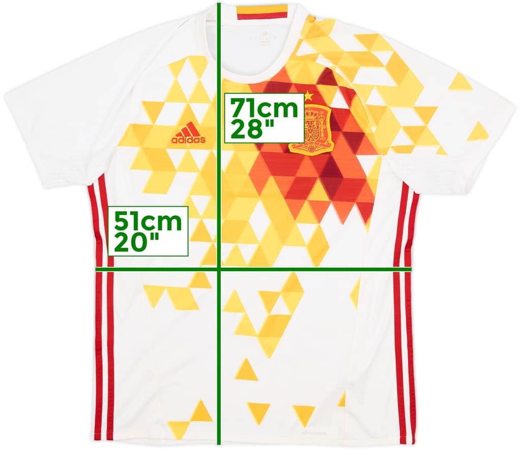 2016-17 Spain Away Shirt - 6/10 - (M)