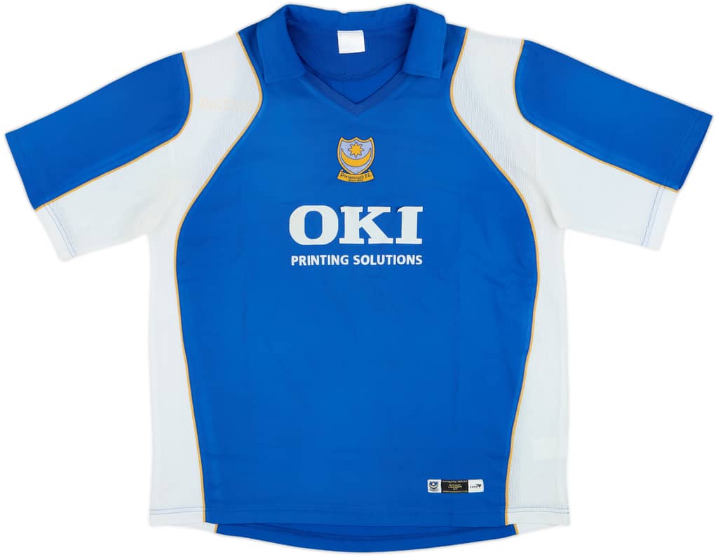 2006-07 Portsmouth Home Shirt - 4/10 - (L)