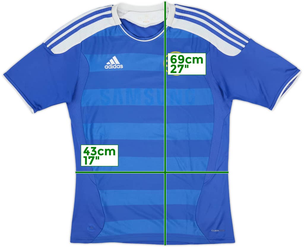 2011-12 Chelsea Home Shirt - 4/10 - (M)