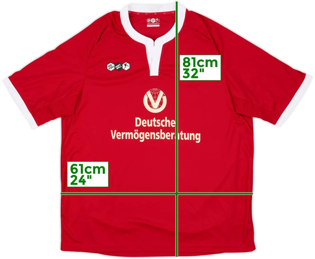 2009-10 Kaiserslautern Home Shirt - 6/10 - (XXL)