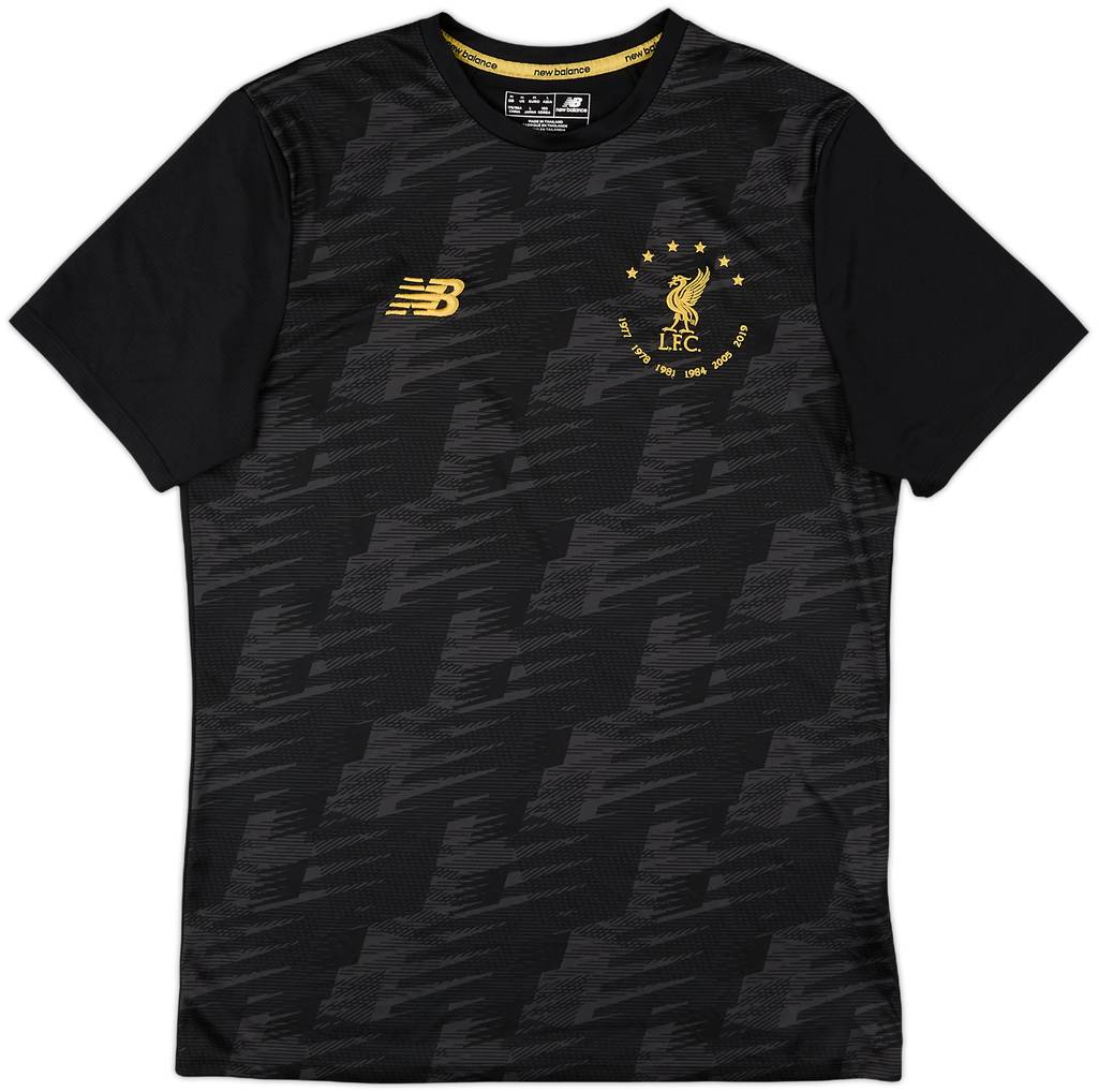 2019-20 Liverpool New Balance Training Shirt - 9/10 - (M)