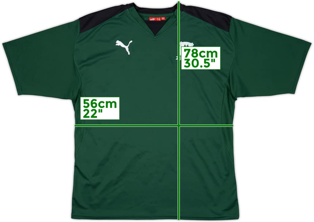 2008-09 Plymouth Argyle Puma Training Shirt - 8/10 - (XL)