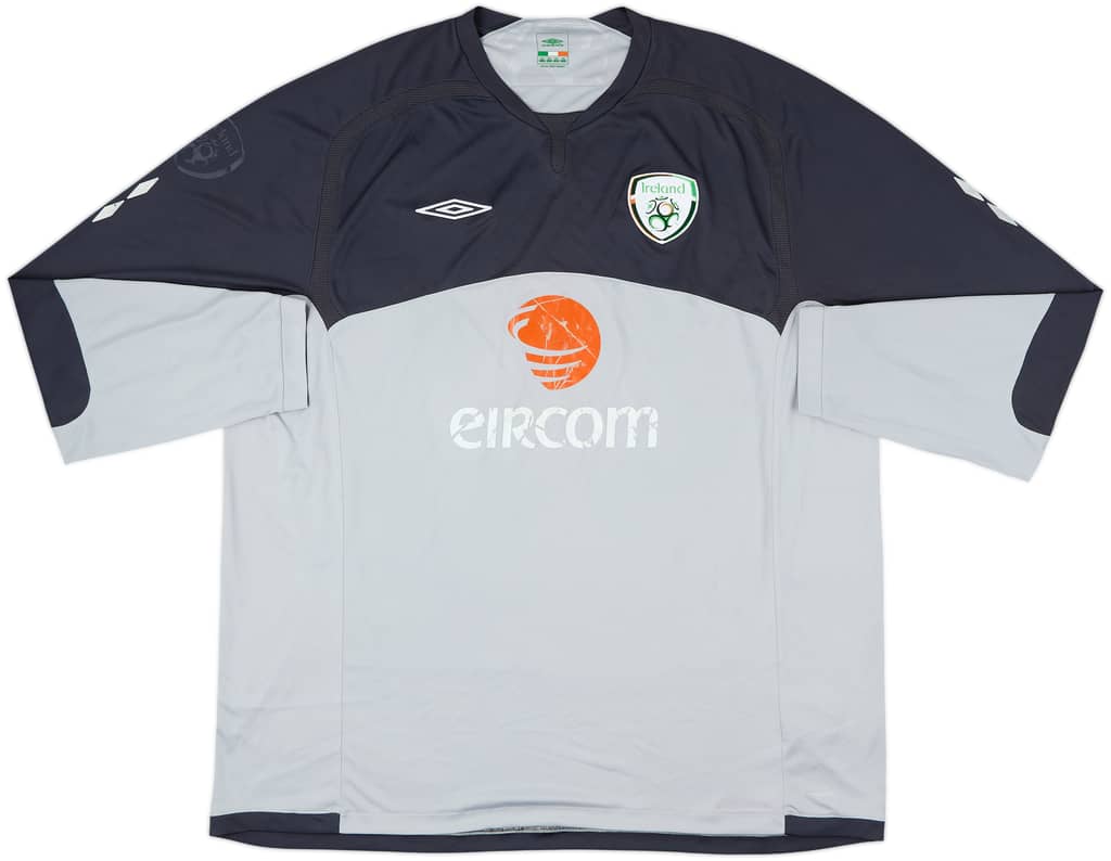 2004-05 Ireland Umbro Training L/S Shirt - 5/10 - (3XL)