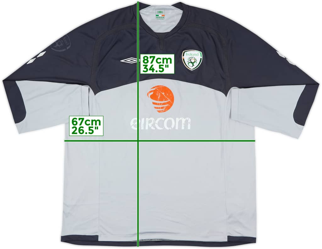 2004-05 Ireland Umbro Training L/S Shirt - 5/10 - (3XL)