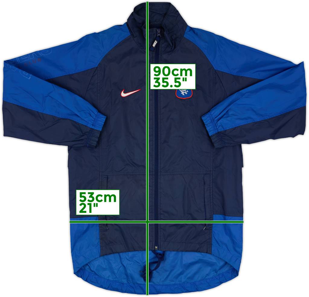 1997-98 Rangers Nike Rain Jacket - 6/10 - (S)