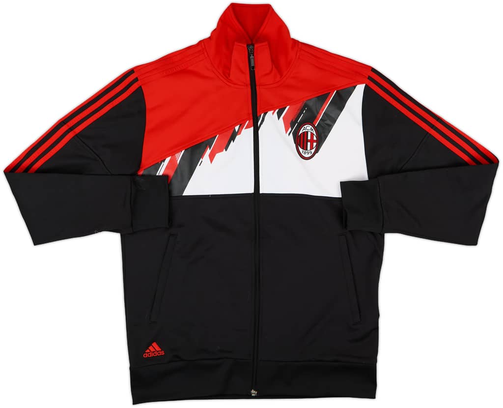 2009-10 AC Milan adidas Track Jacket - 8/10 - (L)