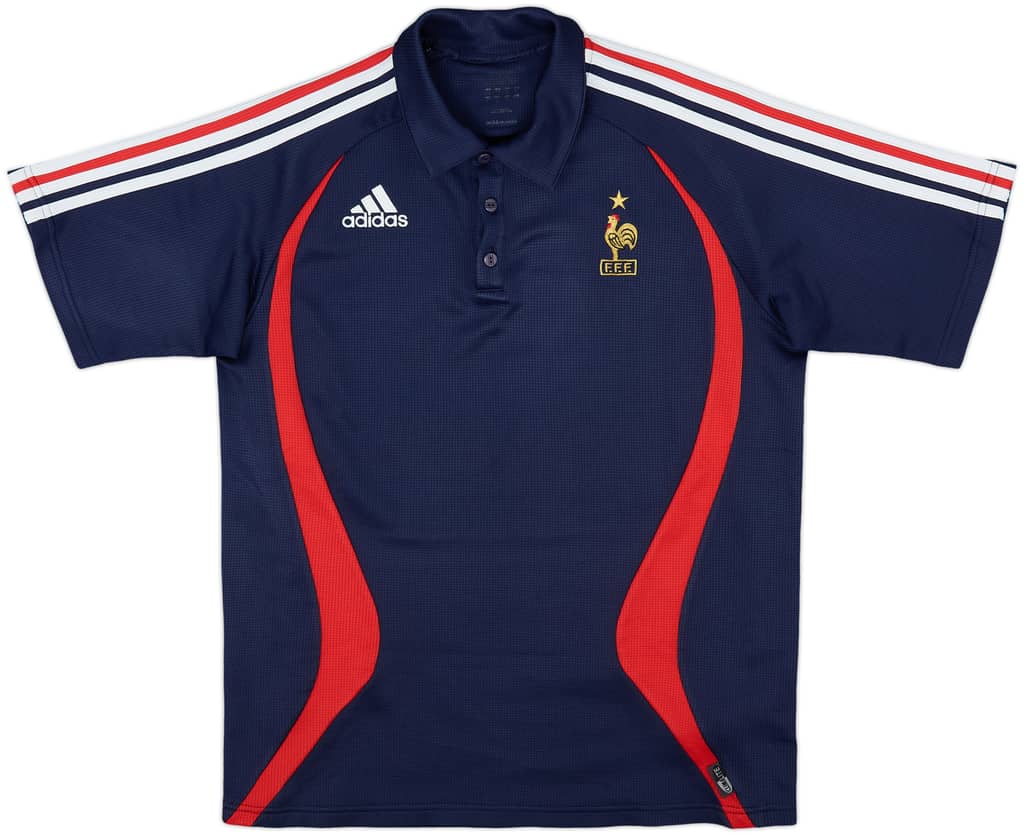 2006-07 France adidas Polo Shirt - 7/10 - (M)