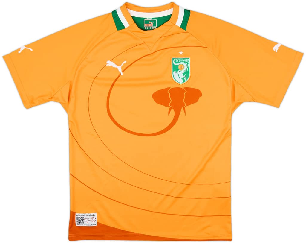 2011-13 Ivory Coast Home Shirt - 8/10 - (M)