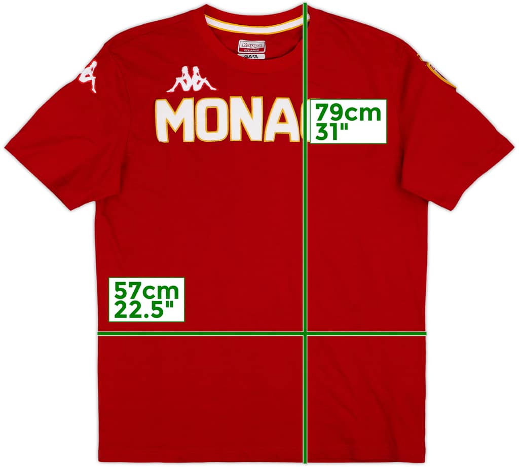 2019-20 Monaco Kappa Cotton Tee - 10/10 - (XXL)
