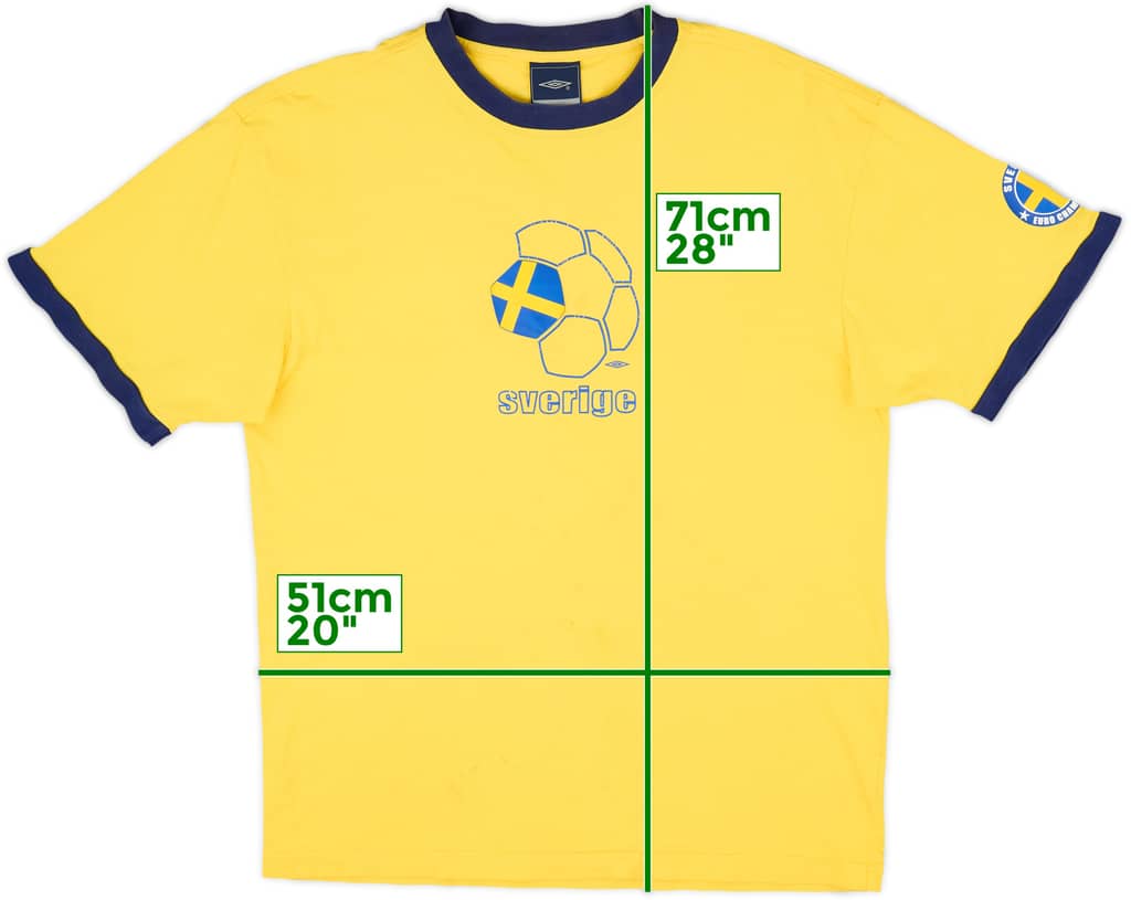 2008 Sweden Cotton Tee - 6/10 - (L)