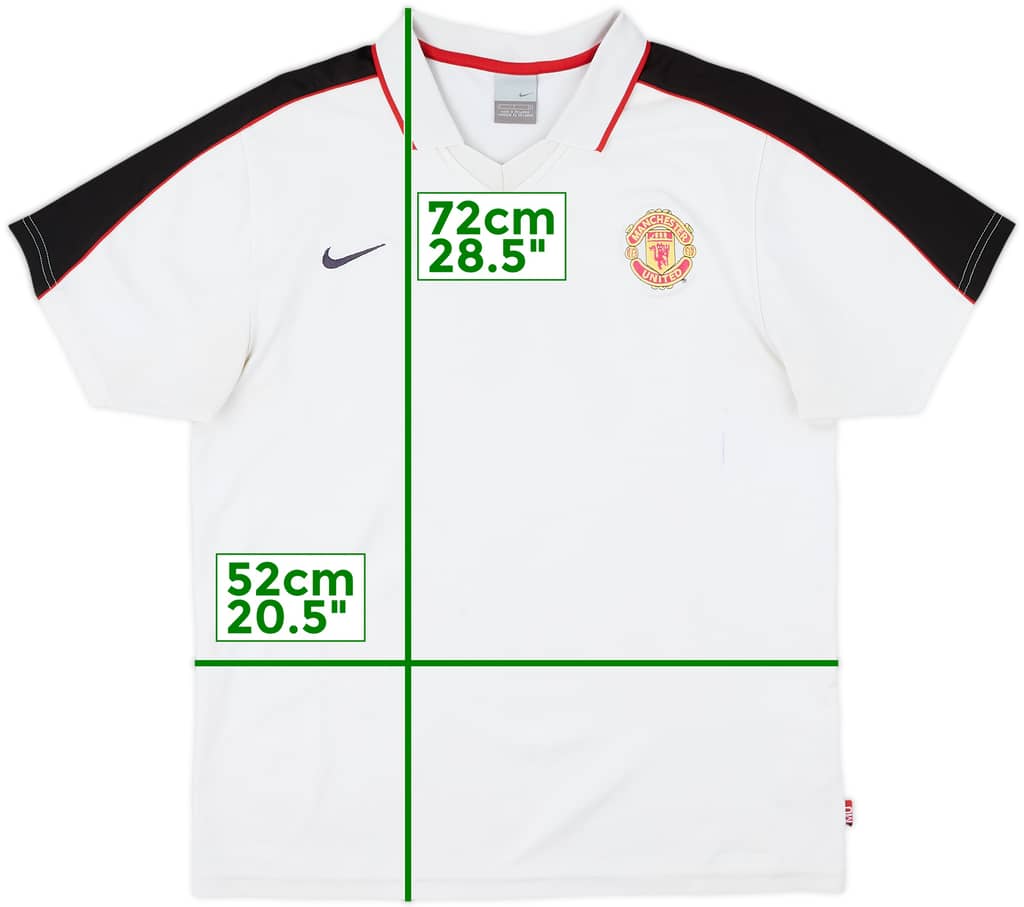 2004-05 Manchester United Nike Polo Shirt - 5/10 - (S)