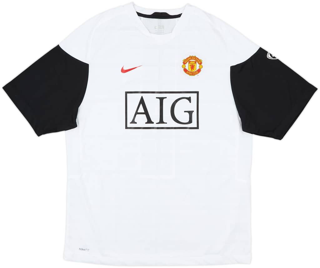 2009-10 Manchester United Nike Training Shirt - 7/10 - (L)