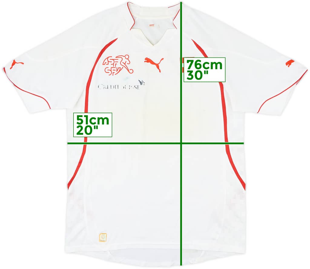 2010-11 Switzerland Away Shirt - 5/10 - (M)