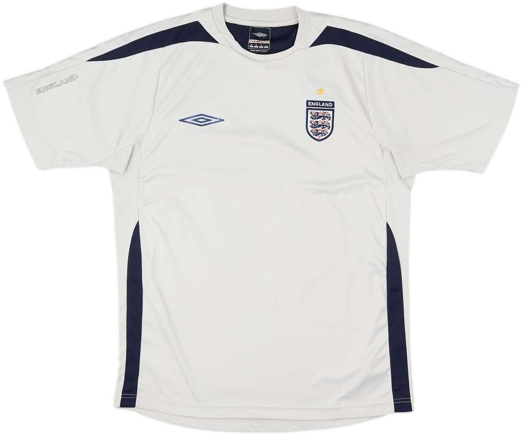 2006-07 England Umbro Training Shirt - 7/10 - (M)