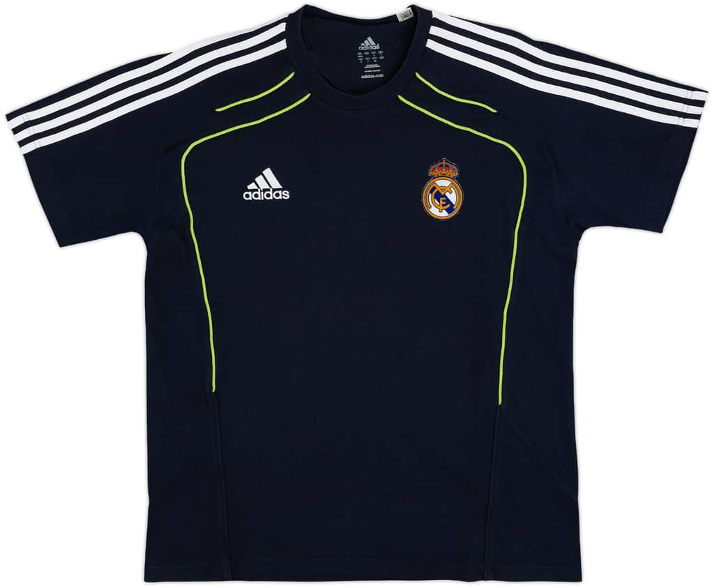 2010-11 Real Madrid adidas Cotton Tee - 9/10 - (L)