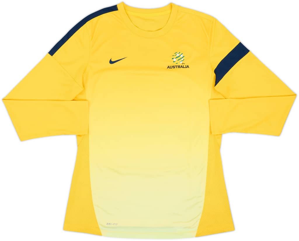 2010-11 Australia Training L/S Shirt - 9/10 - (S)
