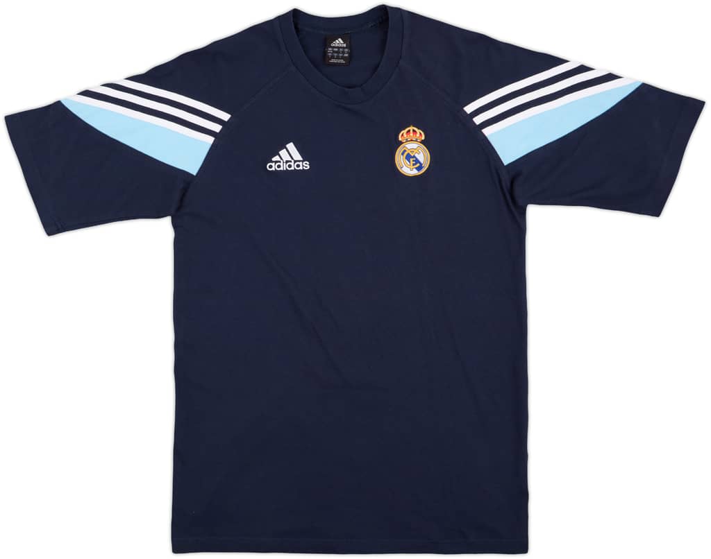2003-04 Real Madrid adidas Cotton Tee - 8/10 - (M)