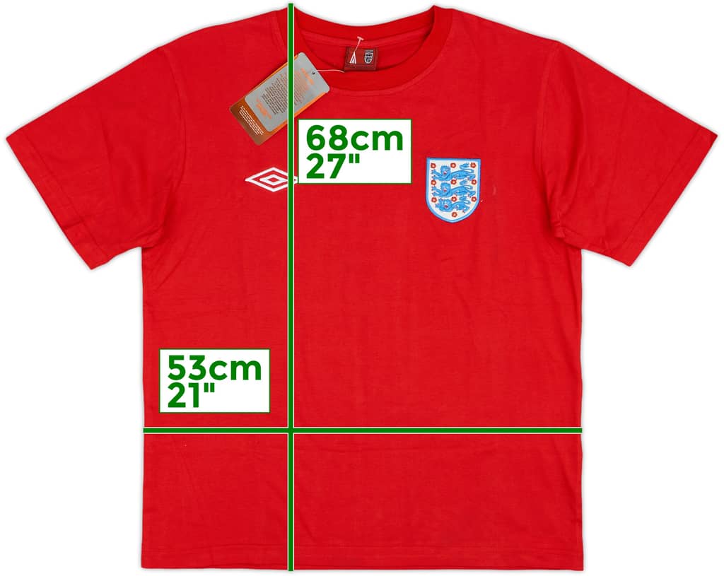 2010-11 England Umbro Cotton Tee (L)