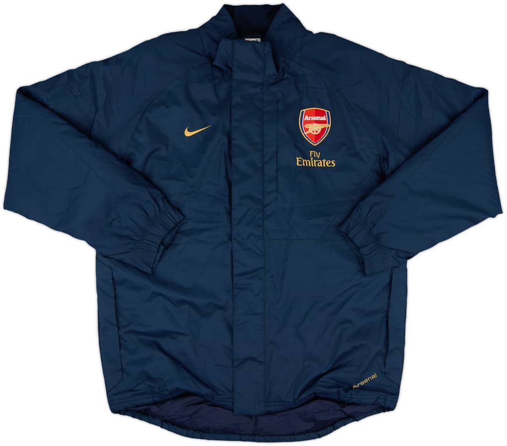 2007-08 Arsenal Nike Hooded Rain Jacket - 7/10 - (M)
