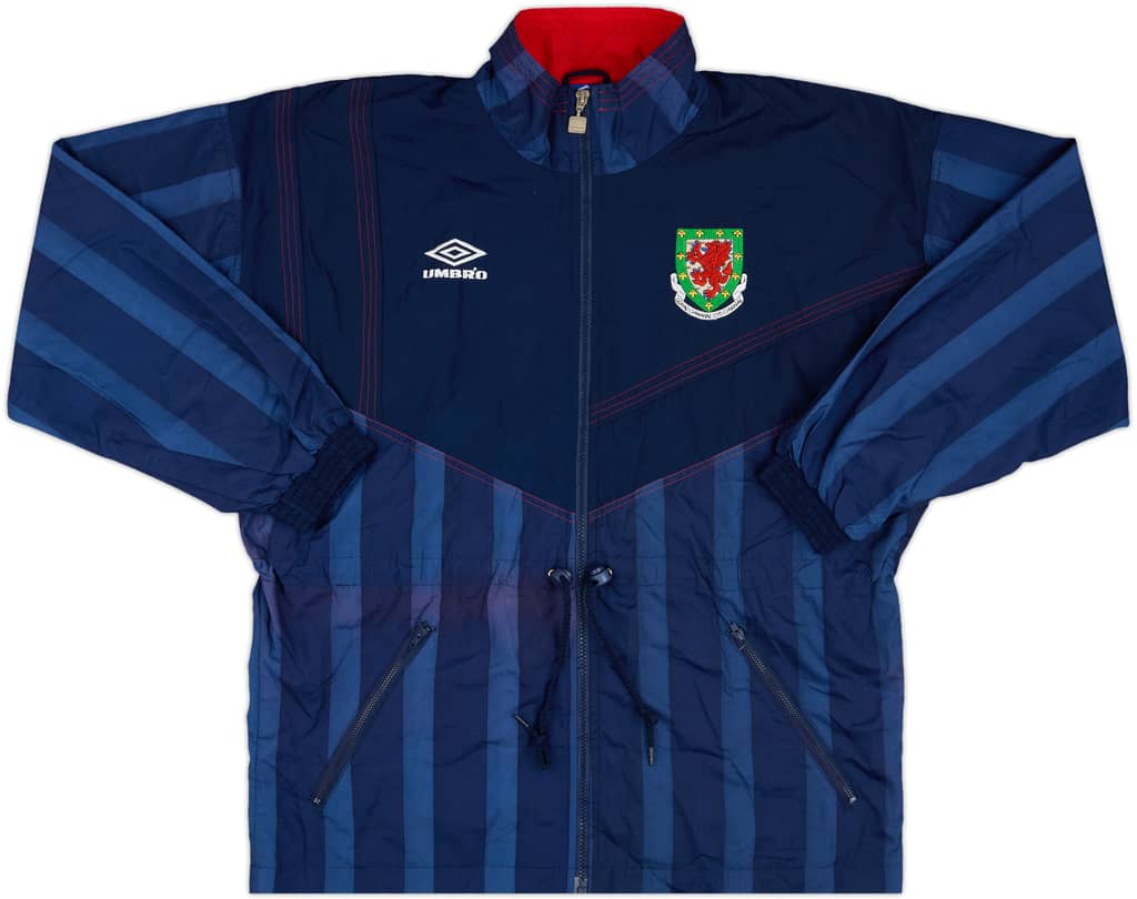1994-96 Wales Umbro Track Jacket - 9/10 - (S)