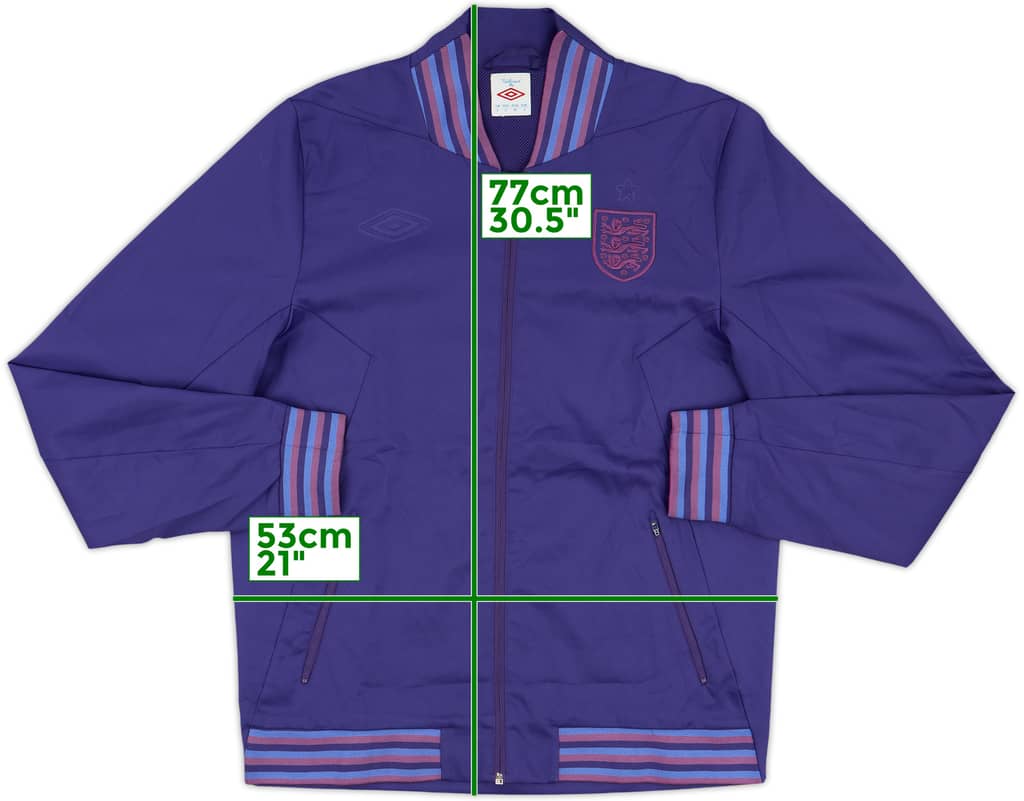 2012-13 England Umbro Tonal Track Jacket - 10/10 - (S)