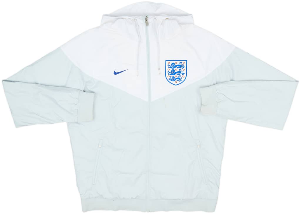 2018-19 England Nike Hooded Track Jacket - 6/10 - (M)
