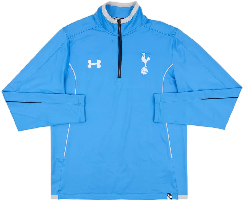 2015-16 Tottenham Under Armour 1/4 Zip Training Top - 9/10 - (L)