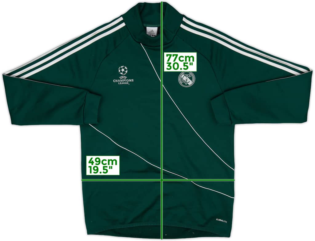 2012-13 Real Madrid adidas CL Sweat Top - 8/10 - (M/L)