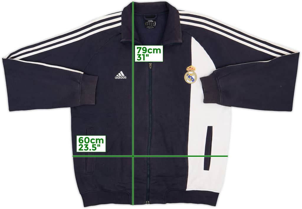 2006-07 Real Madrid adidas Track Jacket - 7/10 - (L)
