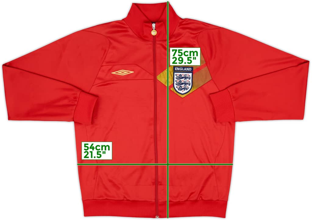 2007-09 England Umbro Track Jacket - 8/10 - (L)