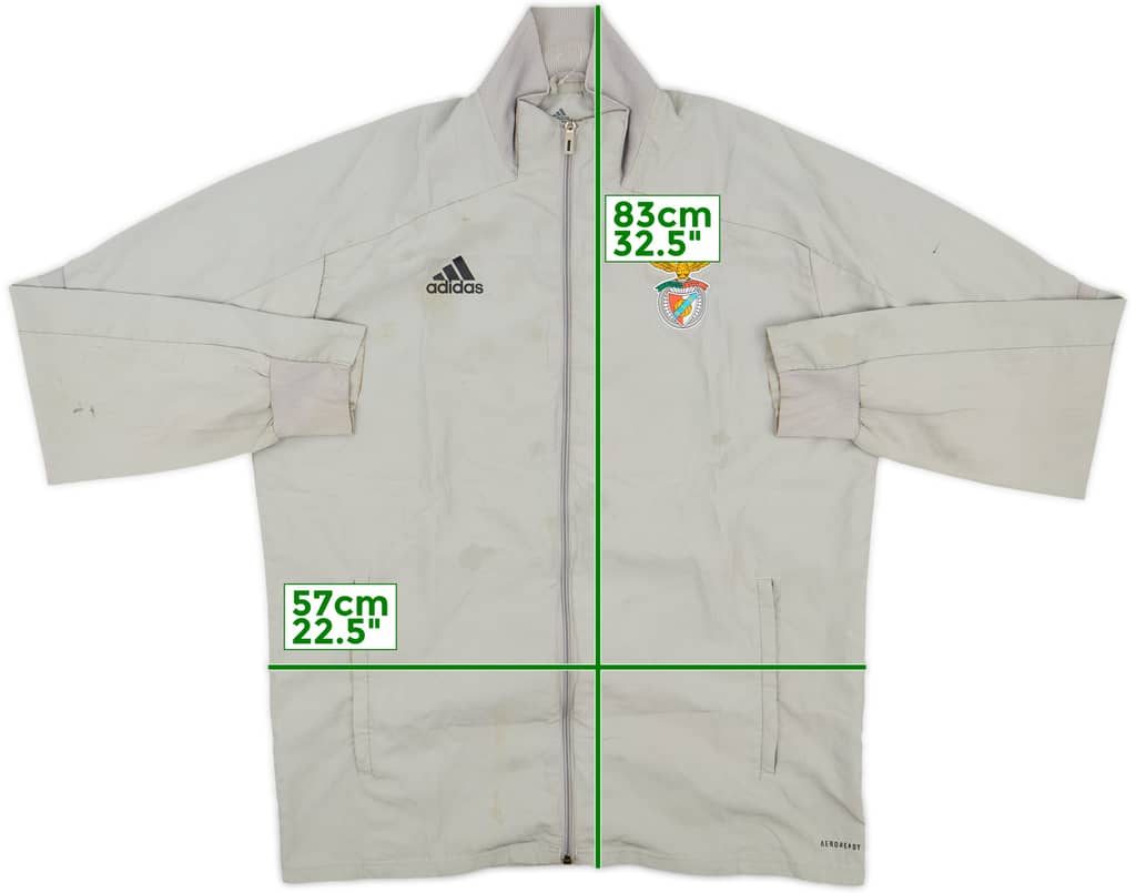 2019-20 Benfica adidas Track Jacket - 5/10 - (L)
