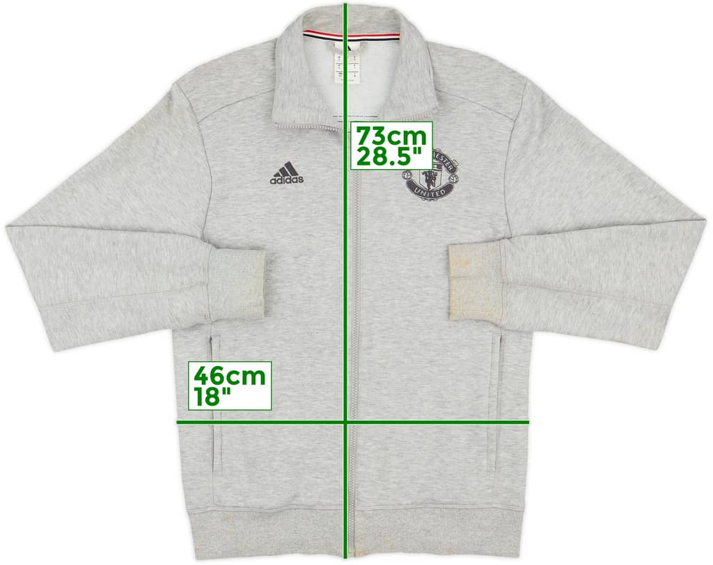 2015-16 Manchester United adidas Jacket - 5/10 - (S)