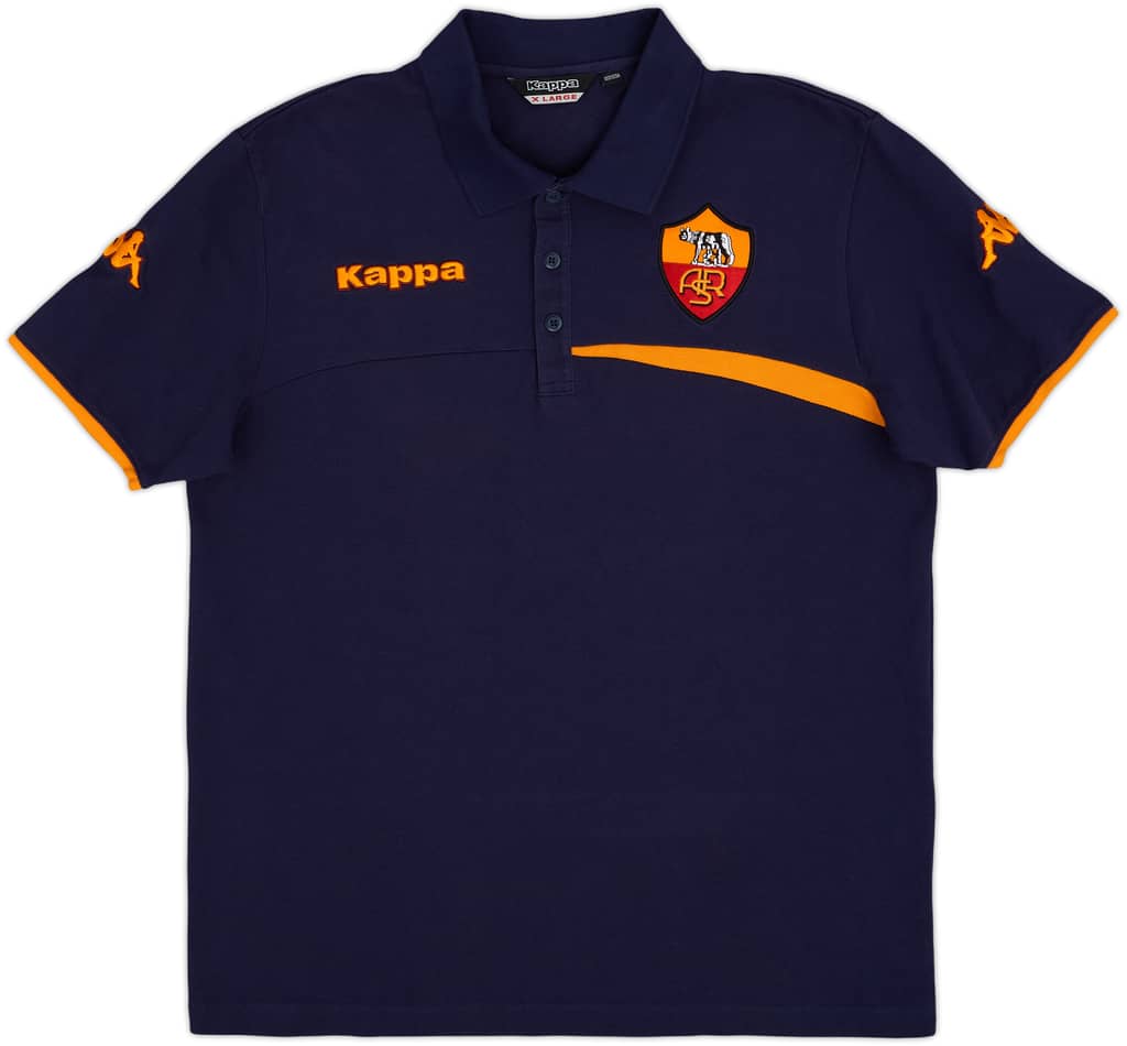 2008-09 Roma Kappa Polo Shirt - 9/10 - (XL)