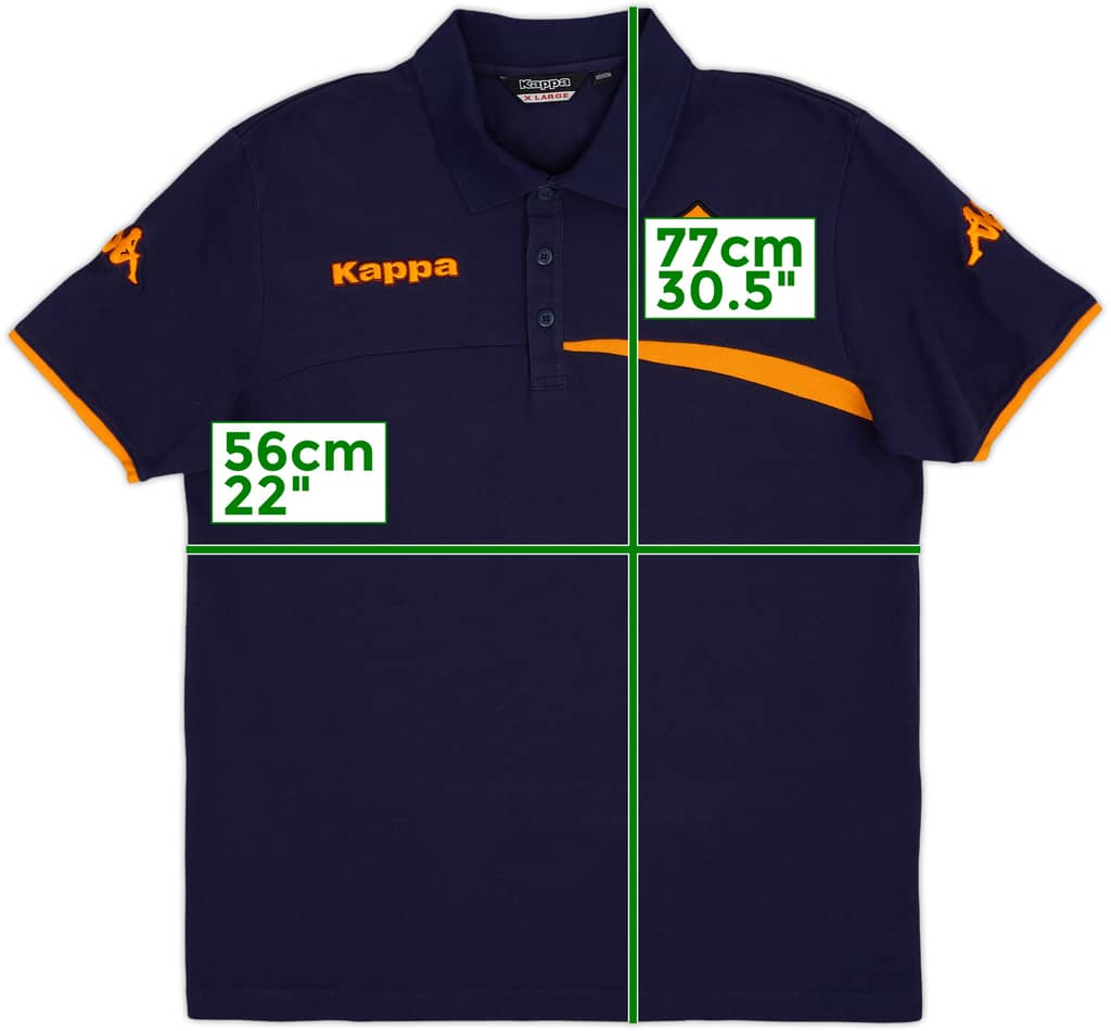 2008-09 Roma Kappa Polo Shirt - 9/10 - (XL)