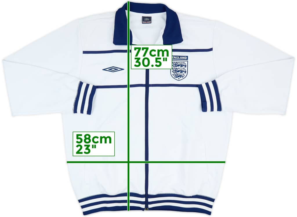 2004-06 England Umbro Track Jacket - 8/10 - (XL)
