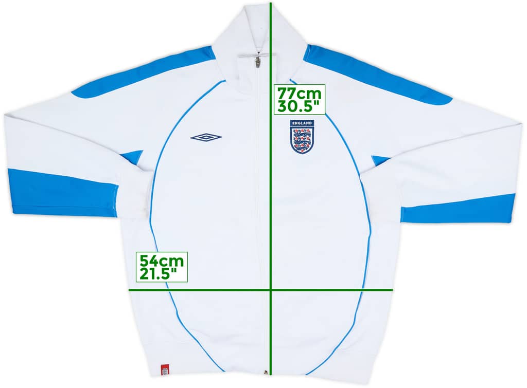2005-07 England Umbro Track Jacket - 5/10 - (L)