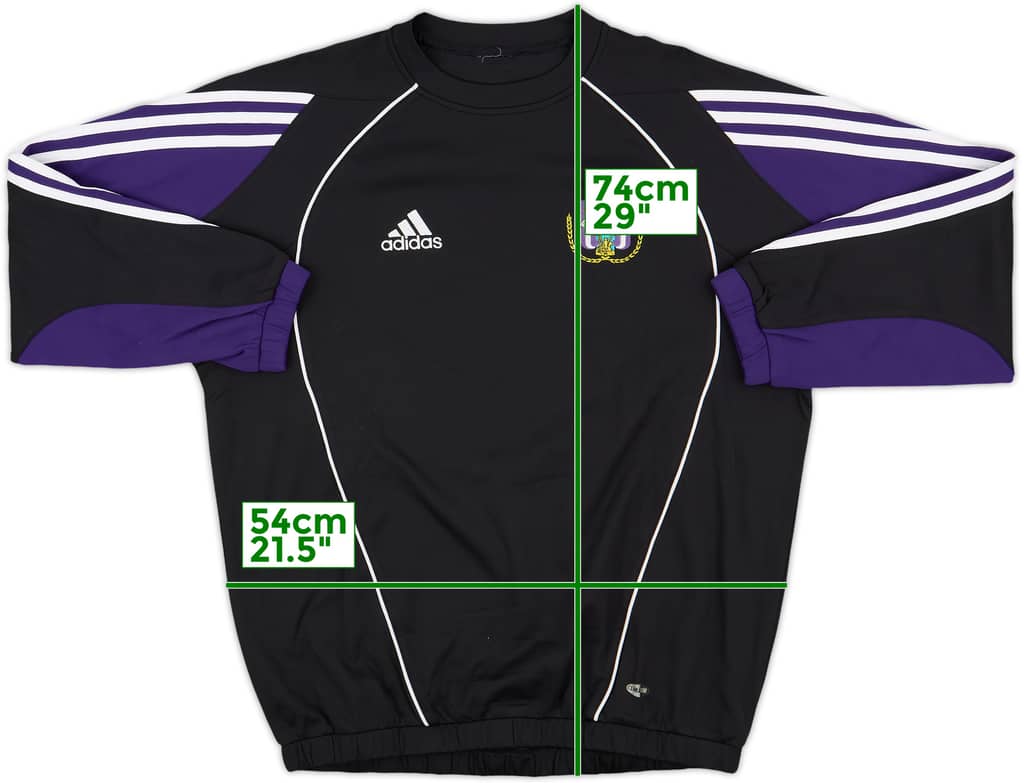 2005-06 Anderlecht adidas Sweat Top - 8/10 - (M)