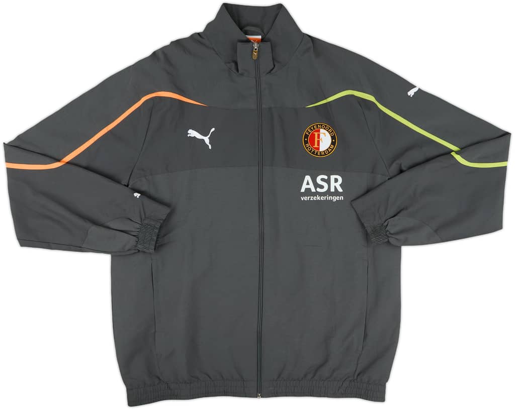 2010-11 Feyenoord Puma Track Jacket - 9/10 - (L)