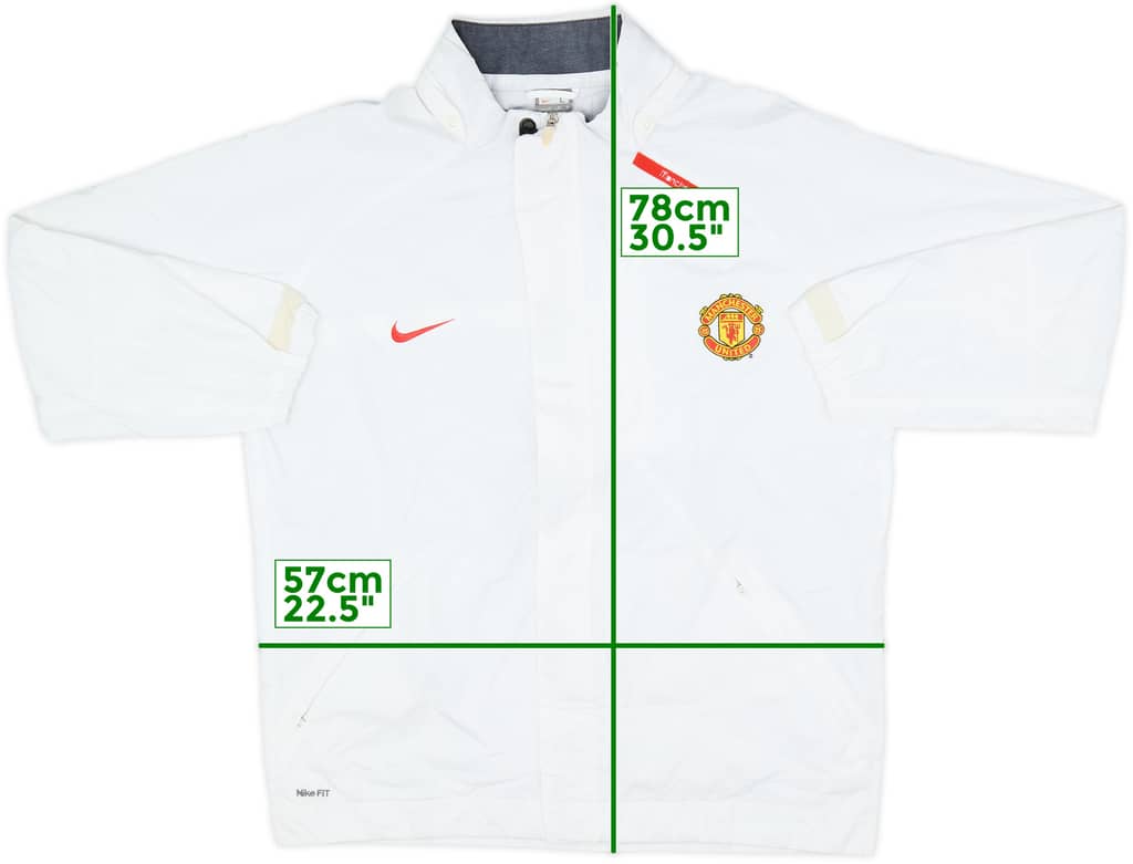 2007-08 Manchester United Nike Rain Jacket - 7/10 - (L)