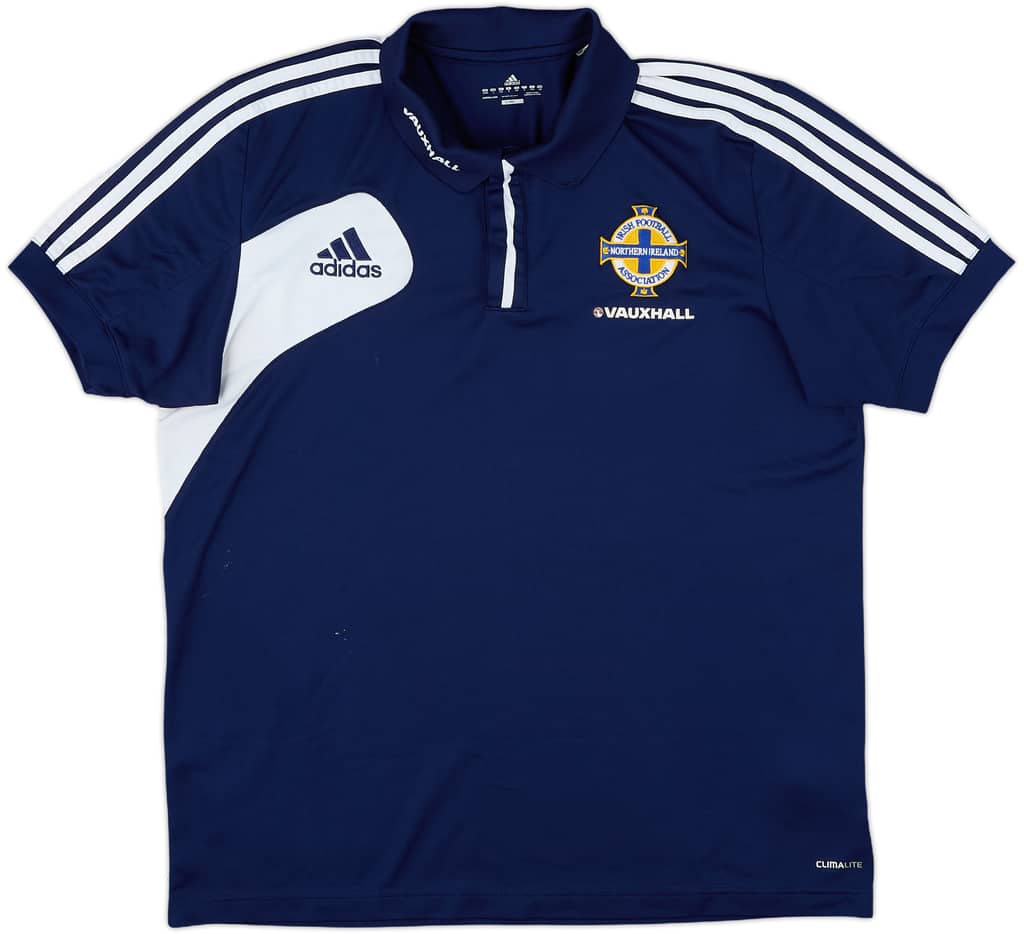 2012-13 Northern Ireland adidas Polo Shirt - 7/10 - (L)