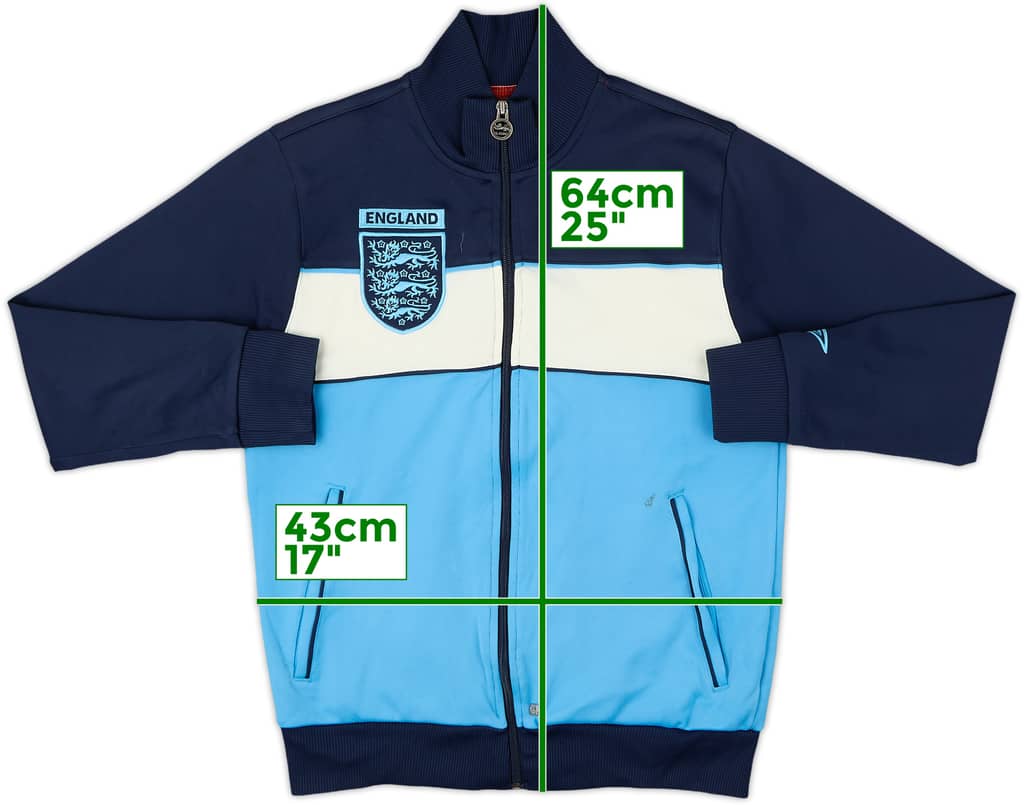2007-09 England Umbro Track Jacket - 6/10 - (XS)