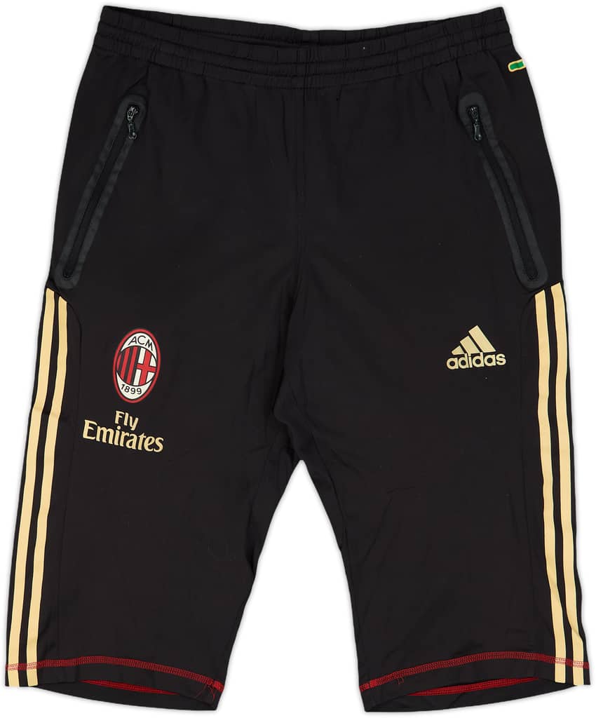 2010-11 AC Milan adidas 3/4 Track Pants/Bottoms - 6/10 - (M)