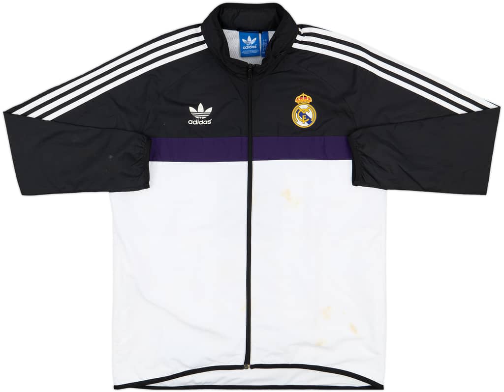 2015-16 Real Madrid adidas Originals Hooded Track Jacket - 5/10 - (L)