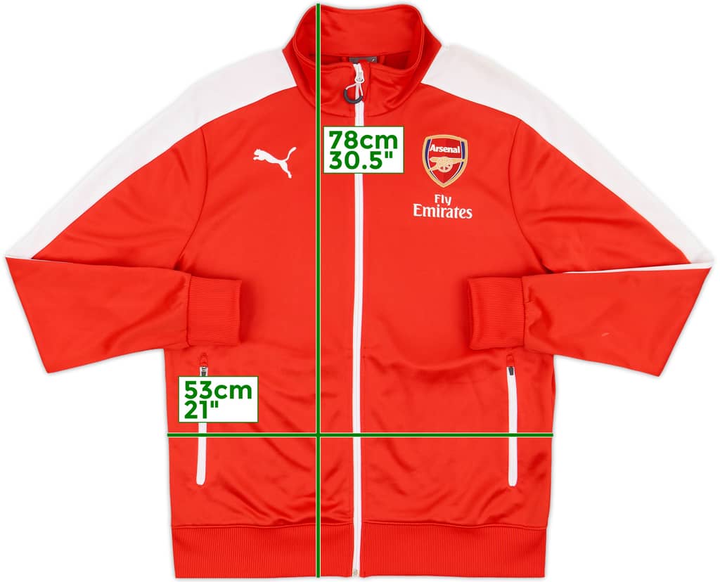 2014-15 Arsenal Puma Anthem Jacket - 8/10 - (M)