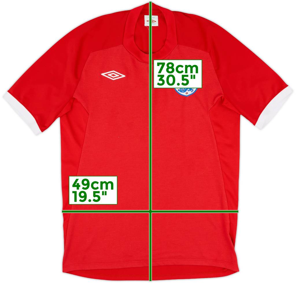 2010-11 England Away Shirt - 8/10 - (XS)