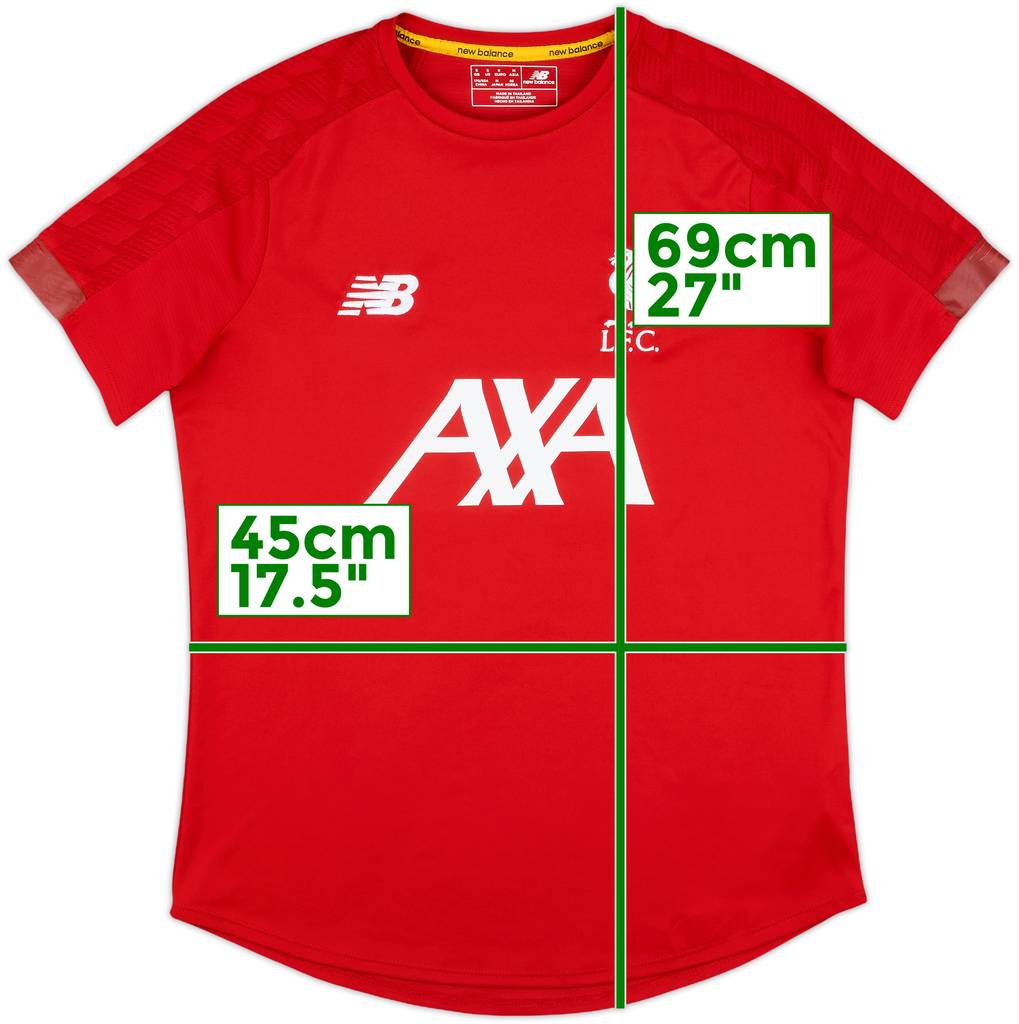 2019-20 Liverpool New Balance Training Shirt - 9/10 - (Women's S)