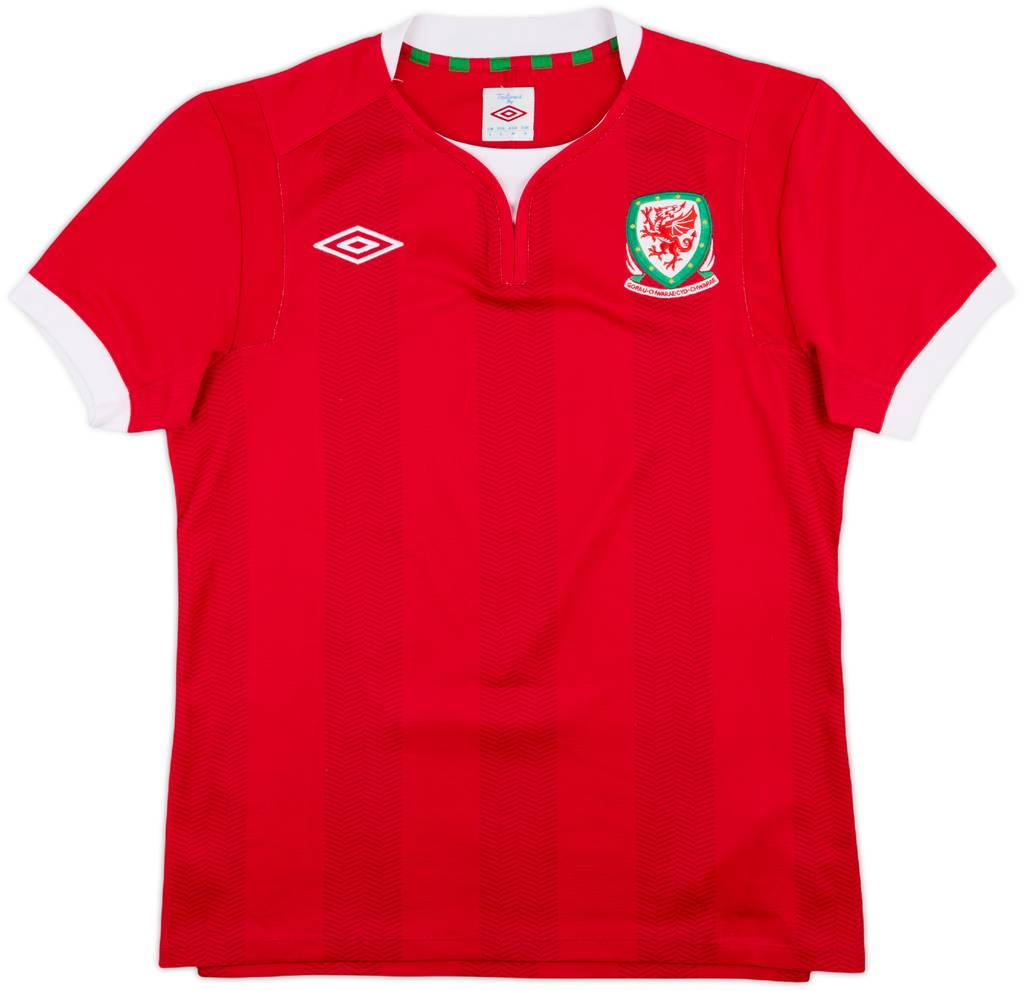 2011-12 Wales Home Shirt - 9/10 - (S)