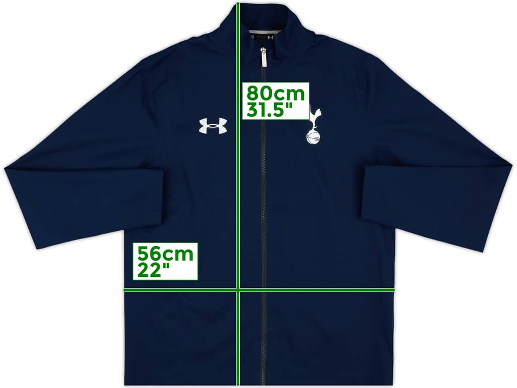 2014-15 Tottenham Under Armour Track/Leisure Jacket - 9/10 - (L)