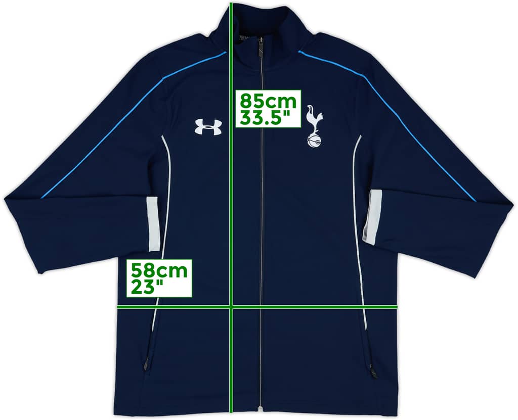2015-16 Tottenham Under Armour Track Jacket - 10/10 - (XL)