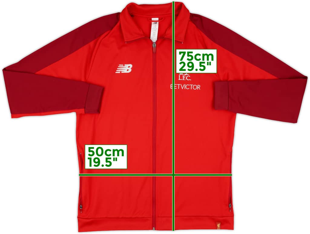 2018-19 Liverpool New Balance Track Jacket - 9/10 - (L)